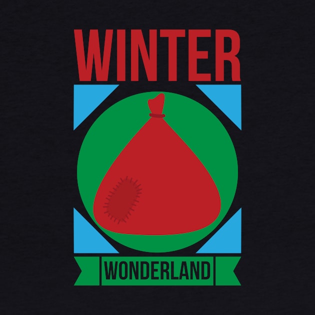 Winter Wonderland T Shirt For Women Men by Pretr=ty